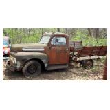 1951 Ford Flatbed Truck, Serial No 2R1KC28902