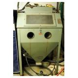 Dayton Sand Blast Cabinet, Model 3Z850, "63" x 38" x 24" With Dust Collector And Glass Bead Media