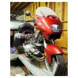 996 BMW R1100RT Motorcycle, VIN # WB1041809T0441710, Project Bike In Parts, Mileage Showing 24172