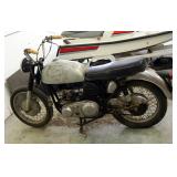 Vintage Norton Atlas Motorcycle, Parts Bike