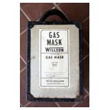 Vintage WWII Willson Wig Gas Mask, Model WIG-G3, In Carrying Case