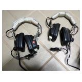 Audio Com Pilot And Copilot Voice Activated Headphones