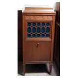 Antique Edison Phonograph Model# S 19, SM73762, 44" x 20" x 21" And Red Seal Deluxe And Columbia Roo