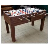 Dynamo Foosball Table, 35.5" x 58" x 30"