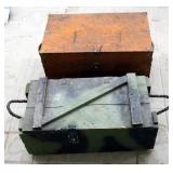 Wood Ammunition Trunk And Foot Locker