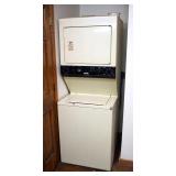 Kelvinator Electric Washer Dryer Unit Model MLXE62RED0, 74.5" x 27" x 29"