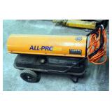 All-pro Kerosene/Diesel Forced Air Heater, With Electric Start, 115,000 BTU