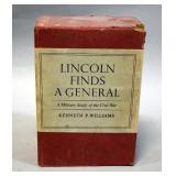 Lincoln Finds A General By K P Williams, 1950, Illustrated In Slipcase, Qty 2