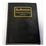 Franklin Delano Roosevelt: Memorial Address, 1946, Frontis Portrait