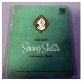 Singer Sewing Skills Reference Book, 1954, Illustrated, Hardcover