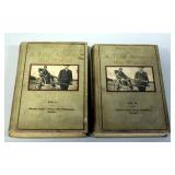 Daily Notes Of A Trip Around The World By E.W. Howe, Vol 1 & 2, 1st Editions, Vol 1 Signed By Author