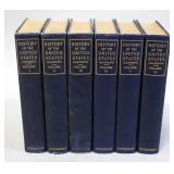History Of the United States By E Benjamin Andrews, 1913, Illustrated Set, Qty 6