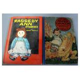 Raggedy Ann Books By Johnny Gruelle, 1926 And 1961, Color Illustrations