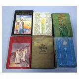 Longfellow, And More, Fine Bindings, With Decorated Covers, 1800s, Illustrated, Qty 5