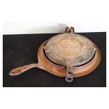 GEO. D. Roper Corporation #854, Roper Waffle Iron, 8"