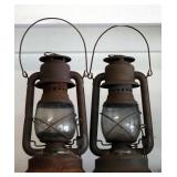Pogoma #2 Cold Blast Oil Lanterns, Qty 2