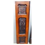 Antique Piano Doors, Qty 3, Each With Wall Hanging Brackets On Back