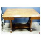 Writing Desk, Missing Drawer, 28.5" High x 42" Wide x 28" Deep