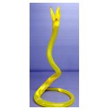 Art Glass Snake, Approx 10" High