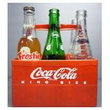 Vintage Beverage Bottle Assortment, Includes Frostie (Full), Goody, Nesbitt