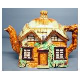 Ceramic Cottage Teapot Made In Occupied Japan