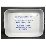 White Enamelled Casserole Dishes And Funnel