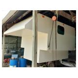 Custom Built Truck Bed Camper W/Loft Bed, Refrigerator W/ Freezer, Water Heater, Battery Power, DC C