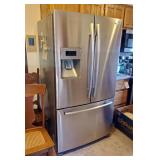 Samsung 26 Cubic Ft Stainless Steel French Door Refrigerator With Water And Ice In Door And Lower Fr