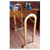 Solid Wood Quilt Rack, 30" x 25" x 10"