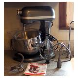 Kitchen Aid Professional 600 Electric Stand Mixer With Accessories And Manual And Hamilton Beach Han