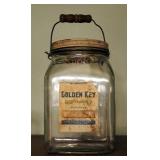 Vintage Cola Bottles, Sanders Dairy Store Bottle, Seltzer Bottle, 4 Qt. Jar With Lid And Handle And 