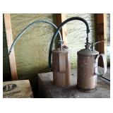 Vintage Golden Roo Dutton Lainson Company One Quart Lubricant Cans, Qty 2