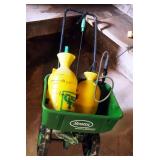 Scotts Speedy Green Broadcast Spreader Model 2000 And Pump Sprayers Qty 2
