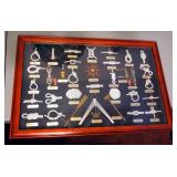 Framed Under Glass Fisherman