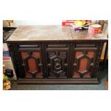 Vintage Zenith Solid State, Radio Cabinet With Turn Table, 24.5" x 39.5" x 18"