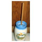 Ceramic Butter Churn, 28" Tall