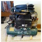 Rol-Air Electric Air Compressor With Air Hose