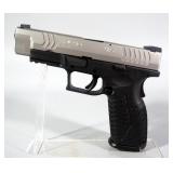 Springfield Armory XDm-40 .40 S&W Pistol SN# MG334923, 3 Total Mags, Holster, Mag Holder, Paperwork 