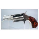 North American Arms Companion .22 Cal Percussion Revolver SN# U4138, With Caps, Shot, Holster And Mo