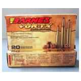 Barnes Vor-tx .308 Win Ammo, Approx 40 Rds