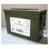 Federal 5.56x45mm Ammo, Approx 420 Rds, In Sealed Ammo Can
