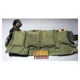 5.56mm Tracer M196 Ammo, Approx 120 Rds, In Bandolier