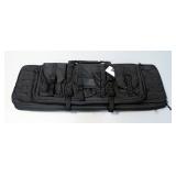 Lancer Tactical Nylon Rifle Case With Back Pack Straps And Carry Handles, New