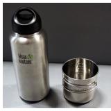 Klean Kanteen Stainless Steel 40 oz Bottle With Olicamp Metal Cup
