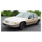1992 Chevrolet Lumina Passenger Car, VIN # 2G1WL54TXN9247230