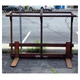 Material Handler For Cranes, With Adjustable Fork Blades