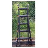 Little Giant Pro Series Extendable Ladder Model 10103BP, Max 19 ft Extension, 5-9 ft Step