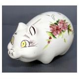 Porcelain Piggy Banks, Qty 2