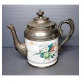 Tea Pots, Sugar Bowl, Creamer And Gravy Boat, Total Qty 6