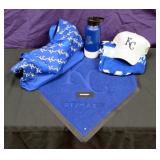 Royals Baseball Dugout Tickets With Parking Pass, Qty 4, Royals Carry Bag, Royals Mat, Royals Hat, R